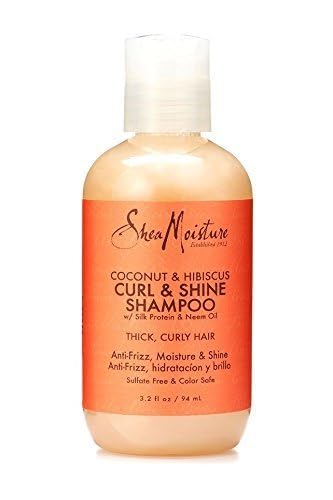 SHEA MOISTURE COCONUT&HIBISCUS SHAMPOO 3.2OZ/24PK