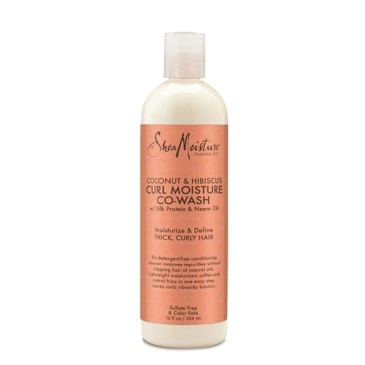 SHEA MOISTURE COCONUT&HIBISCUS CURL CO-WASH 13OZ/12PK