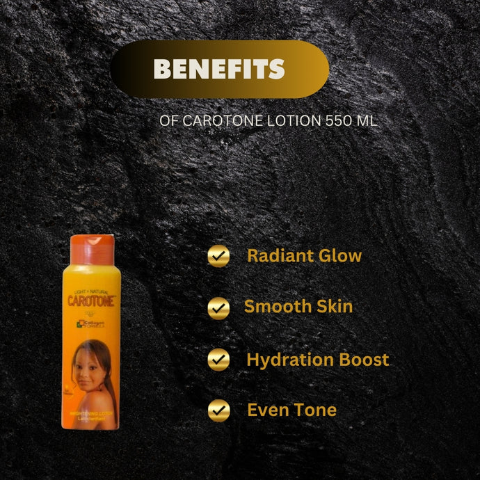 CAROTONE CLAIR BODY LOTION 350ML/36PK