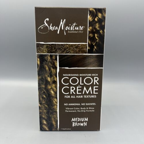SHEA MOISTURE COLOR CREME [MEDIUM BROWN] 6PK