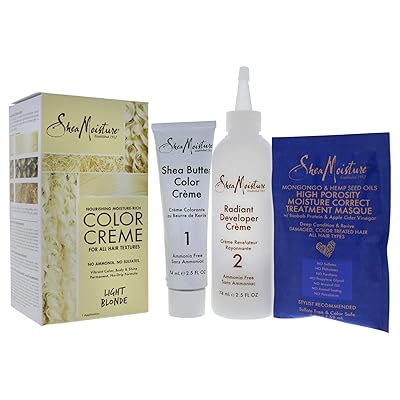SHEA MOISTURE COLOR CREME [LIGHT BLONDE] 6PK