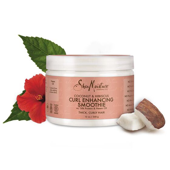 SHEA MOISTURE COCONUT&HIBISCUS CURL SMOOTHIE 12OZ