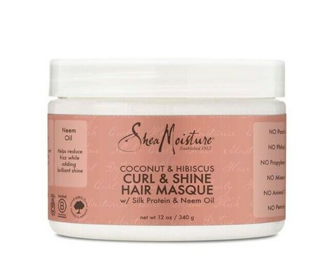 SHEA MOISTURE COCO&HIBISCUS HAIR MASQUE 12OZ/12PK