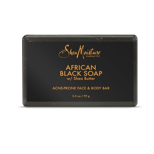 SHEA MOISTURE AFR BLK SOAP FACIAL SOAP 3.5OZ/24PK