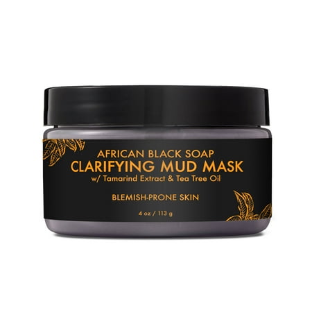 SHEA MOISTURE AFR BLACK SOAP CLARIFYING MUD MASK 4OZ/24PK
