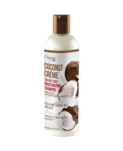 AFRICA'S BEST ORIGINALS COCONUT CRÈME SHAMPOO 12OZ/6PK