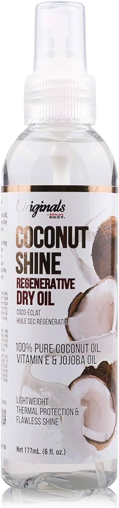AFRICA'S BEST ORIGINALS COCONUT CRÈME OIL 6OZ/12PK