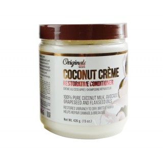 AFRICA'S BEST ORIGINALS COCONUT CRÈME CONDITIONER 15OZ/6PK