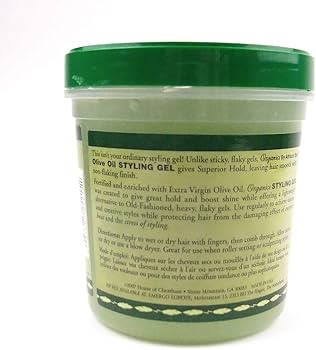 AFRICA'S BEST ORIGINALS OLIVE OIL STYLING GEL 15OZ/12PK