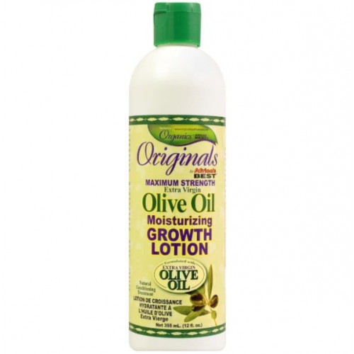 AFRICA'S BEST ORIGINALS OLIVE OIL GROWTH LOTION 12OZ/12PK