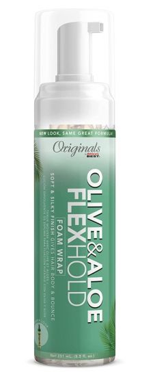 AFRICA'S BEST ORIGINALS OLIVE OIL FOAM WRAP LOT 8.5OZ/12PK