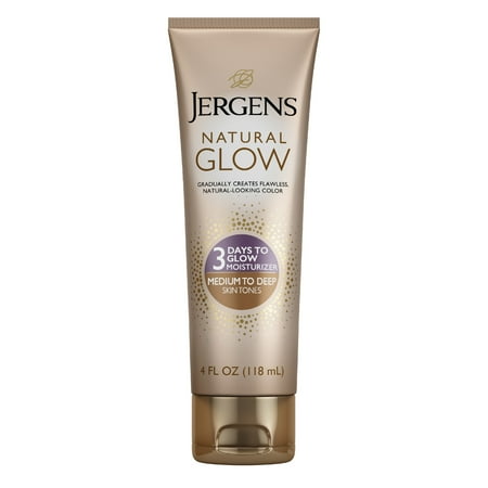 JERGENS NAT GLOW MEDIUM TO DEEP SKIN MOISTURIZER 4OZ/6PK