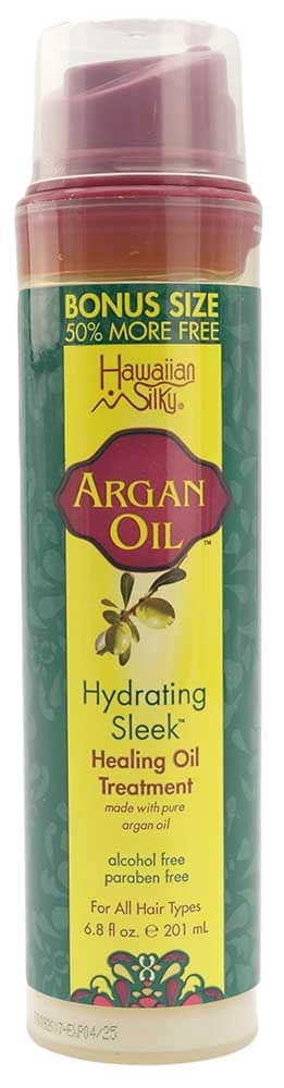 HAWAIIAN SILKY ARGAN OIL HEALING OIL 6.8OZ/12PK