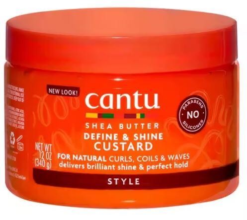 CANTU SBUTT DEFINE & SHINE CUSTARD 12OZ