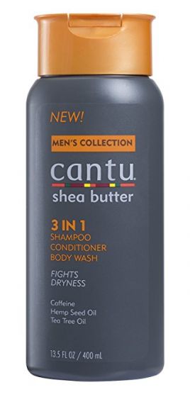 CANTU SBUTT 3IN1 MENS SH/CON/WSH 400ML
