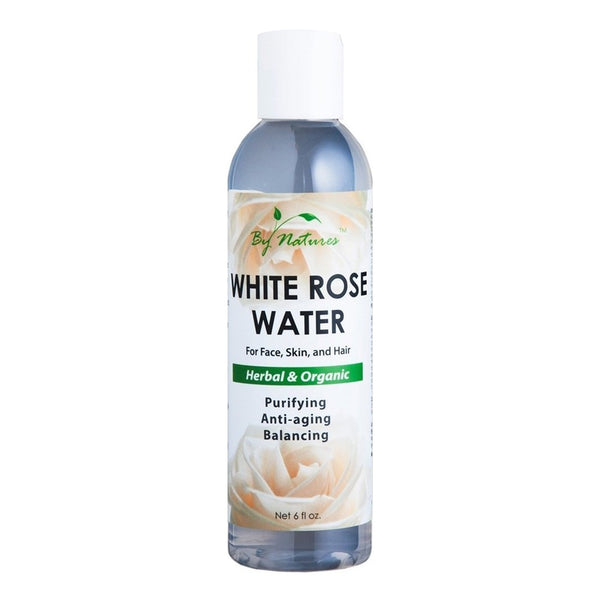 BY NATURES ROSE WATER WHITE 6OZ/12PK