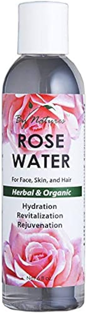 BY NATURES ROSE WATER 6OZ/12PK