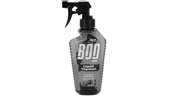 BOD MAN LIQUID TITANIUM BODY SPRAY 8OZ/12PK