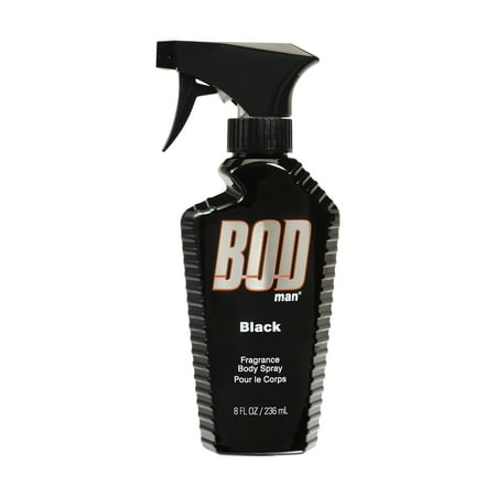 BOD MAN BLACK BODY SPRAY 8OZ/12PK