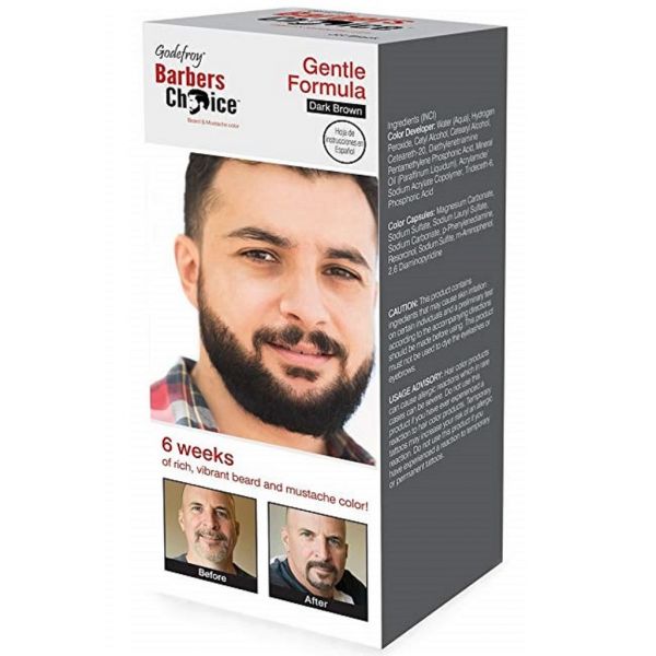 BARBERS CHOICE [JET BLACK] BEARD COLOR