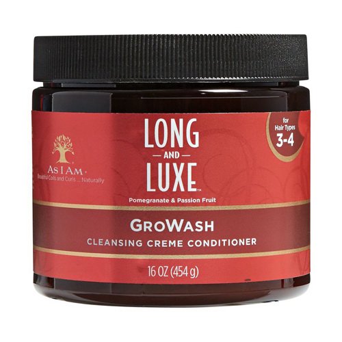 AS I AM LONG&LUXE GRO WASH 16OZ/6PK