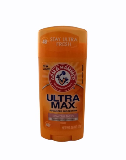 ARM & HAMMER ULTRA MAX POWDER FRESH SOLID DEO 2.6OZ