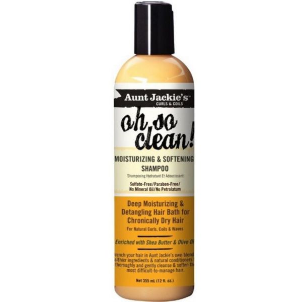 AUNT JACKIE'S OH SO CLEAN SHAMPOO 12OZ/12PK