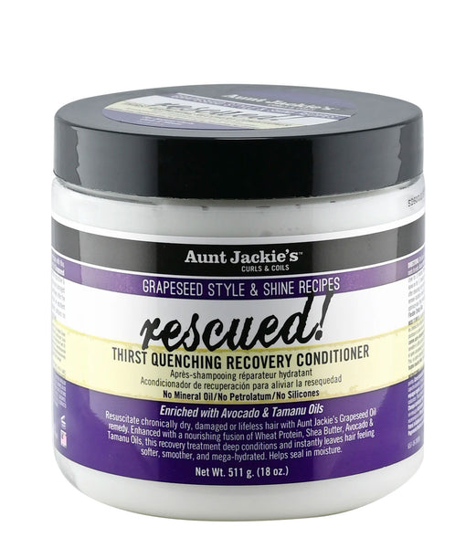 AUNT JACKIE'S GRAPESEED RESCUED CONDIITONER 15OZ/6PK