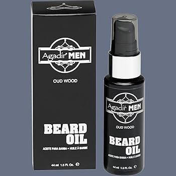 AGADIR MEN OUD WOOD BEARD OIL 1.5OZ/12PK