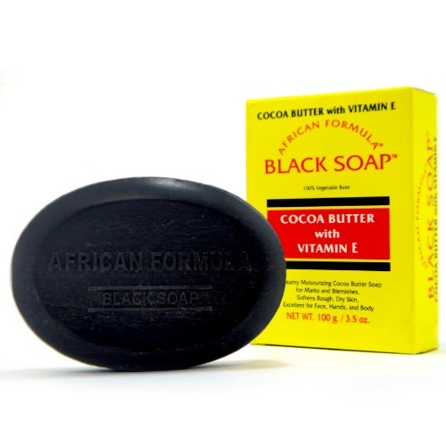 AFRICAN FORMULA COCOA BUTT W/ VIT E BLK SOAP 3.5OZ