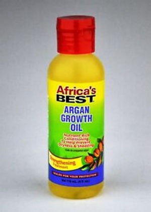 AFRICAS BEST STRENGTHENING ARGAN GROWTH OIL 4OZ/12PK