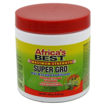 AFRICAS BEST MAX STRENGHT SUPER GRO 5.25OZ/12PK