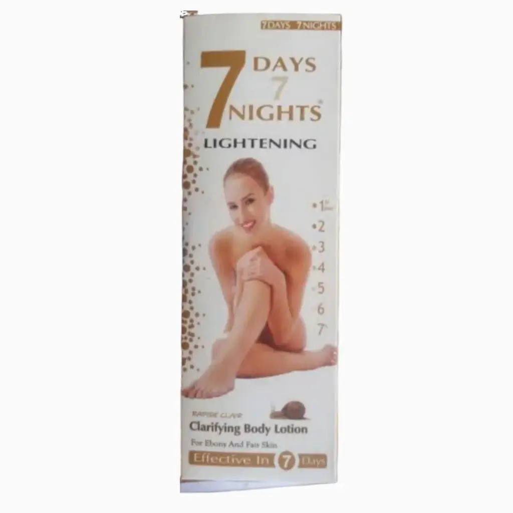 7DAYS 7NIGHTS LIGHTENING BODY LOTION 350ML/24PK