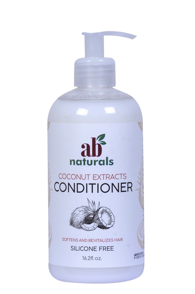 AB NATURALS COCONUT EXTRACTS CONDITIONER 16.2OZ/12PK