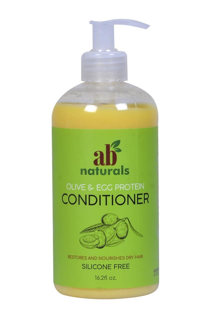 AB NATURALS OLIVE & EGG PROTEIN CONDITIONER 16.2OZ/12PK