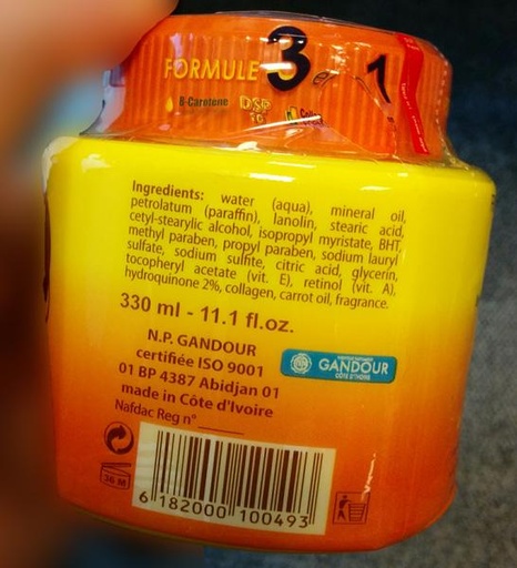 CAROTONE CLAIR CREAM 330ML/36PK