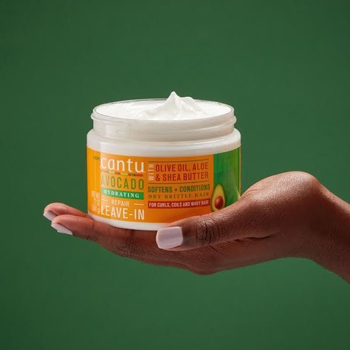 CANTU AVOCADO HYDRATING LV-IN COND 12OZ/12PK