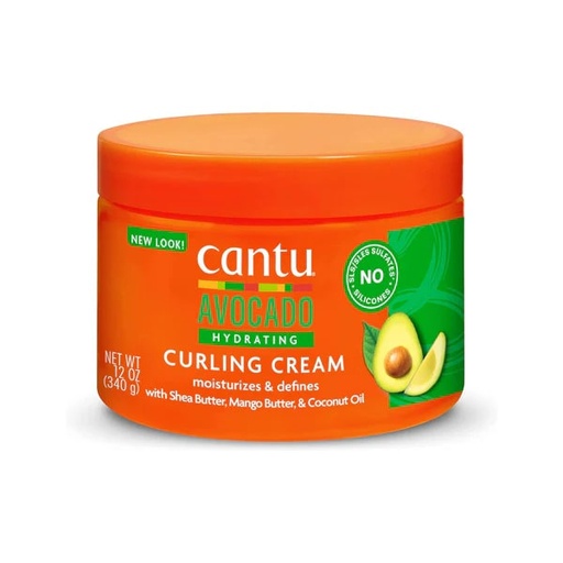 CANTU AVOCADO HYDRATING CURLING CREAM 12OZ/12PK