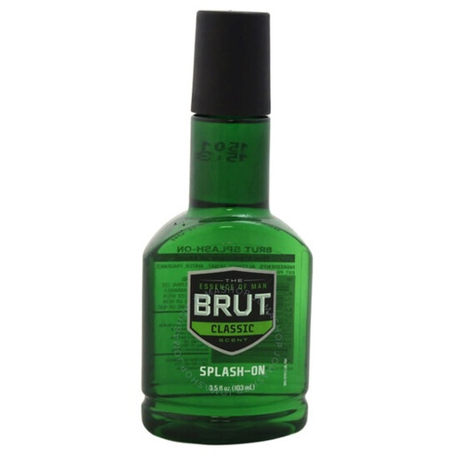 BRUT SPLASH-ON CLASSIC SCENT 3.5OZ/12PK