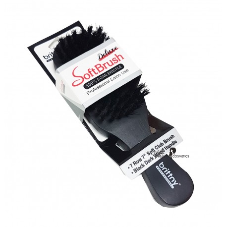 BRITTNY BOAR BRISTLE SOF CLUB BRUSH 12PK