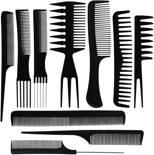 BR33013 10PCS COMB SET ASST 12PK