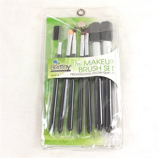 BR1618 7PCS MAKE-UP BRUSH SET 12PK