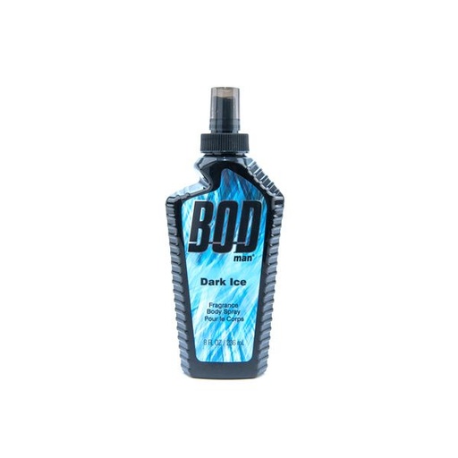 BOD MAN DARK ICE BODY SPRAY 8OZ/12PK