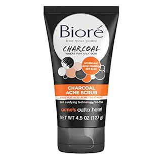 BIORE CHARCOAL ACNE SCRUB 4.5OZ/12PK