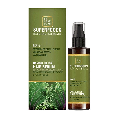 BCL S-FOODS KALE DAMAGE DETOX HAIR SERUM 2OZ/6PK