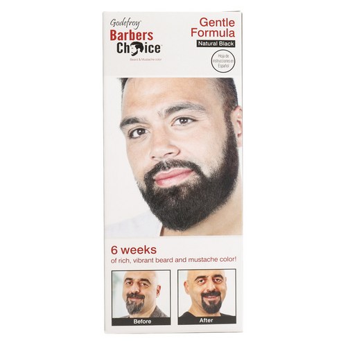 BARBERS CHOICE [NAT BLACK] BEARD COLOR
