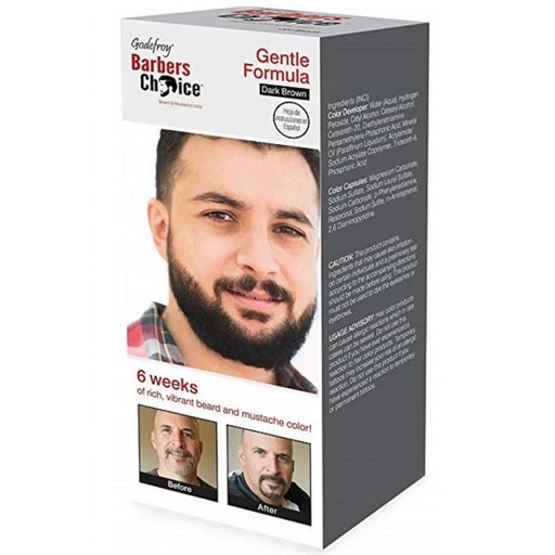 BARBERS CHOICE [JET BLACK] BEARD COLOR