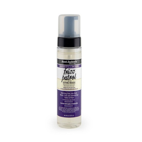 AUNT JACKIE'S GRAPESEED FRIZZ PATROL SETTING MOUSSE 8.5OZ/12PK