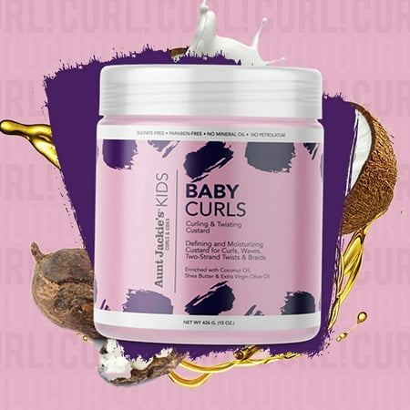 AUNT JACKIE'S GIRL BABY CURLS CURL&TWIST CUST 15OZ