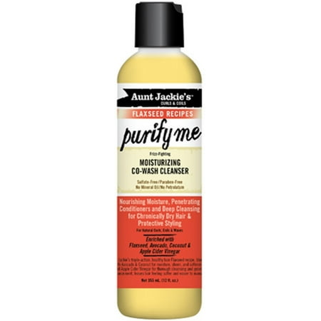AUNT JACKIE'S FLAXSEED PURIFY ME CO-WASH CLNSR 12OZ